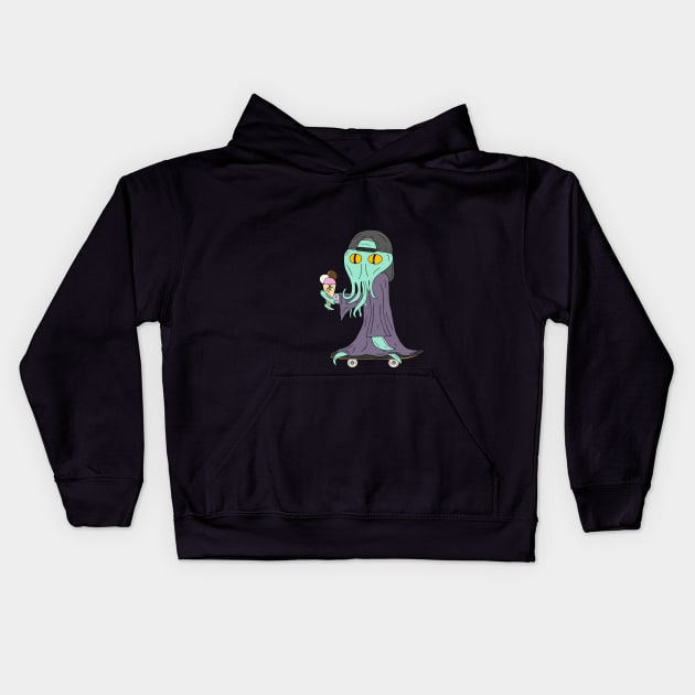 Hello Fellow Teenagers! Oddball Aussie Posdcast Kids Hoodie by OzOddball